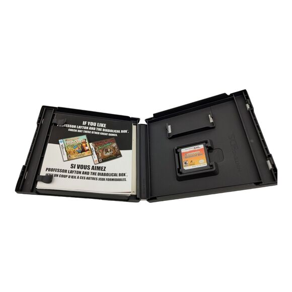Professor Layton Series Nintendo DS Two Games Unwound Future and Diabolical Box - Picture 10 of 16